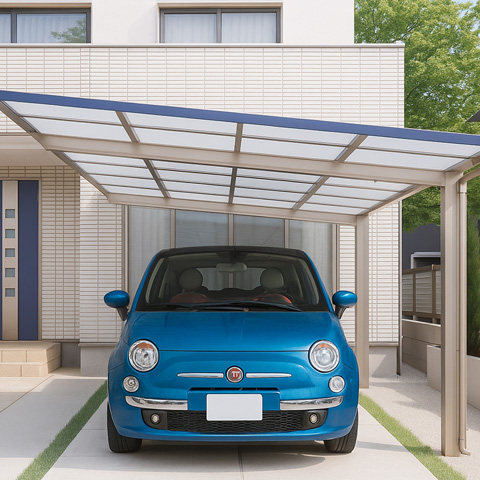 single-carport-blue